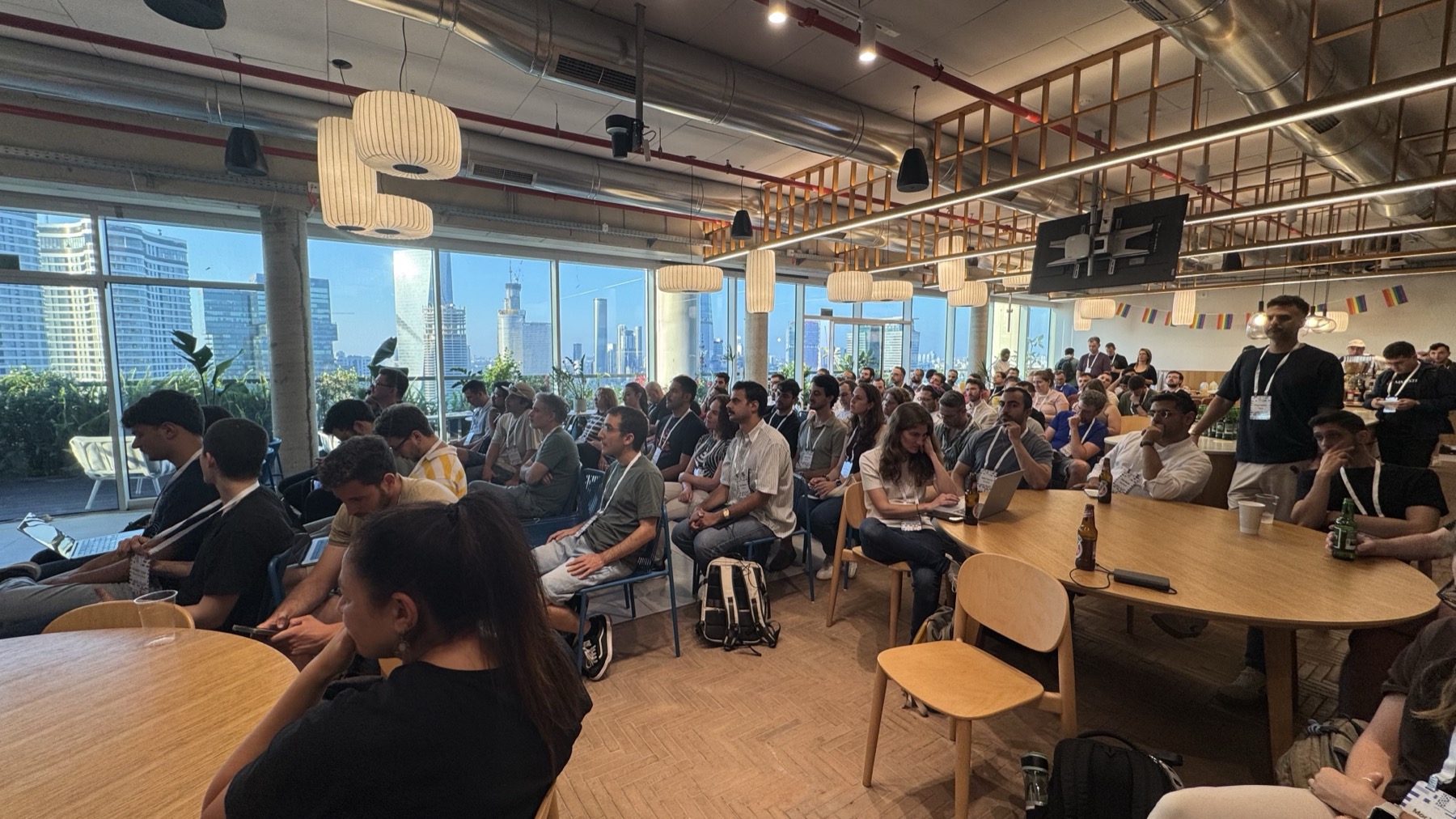 Audience at Generative Media TLV 2nd Edition